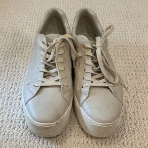 Vince Benfield Leather Platform Sneakers